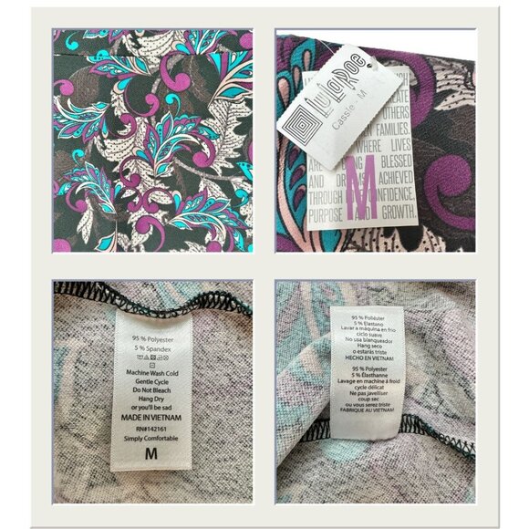 LuLaRoe Cassie Bundle of 5 Womens M Skirts Pencil Multicolor NWT - Picture 3 of 16